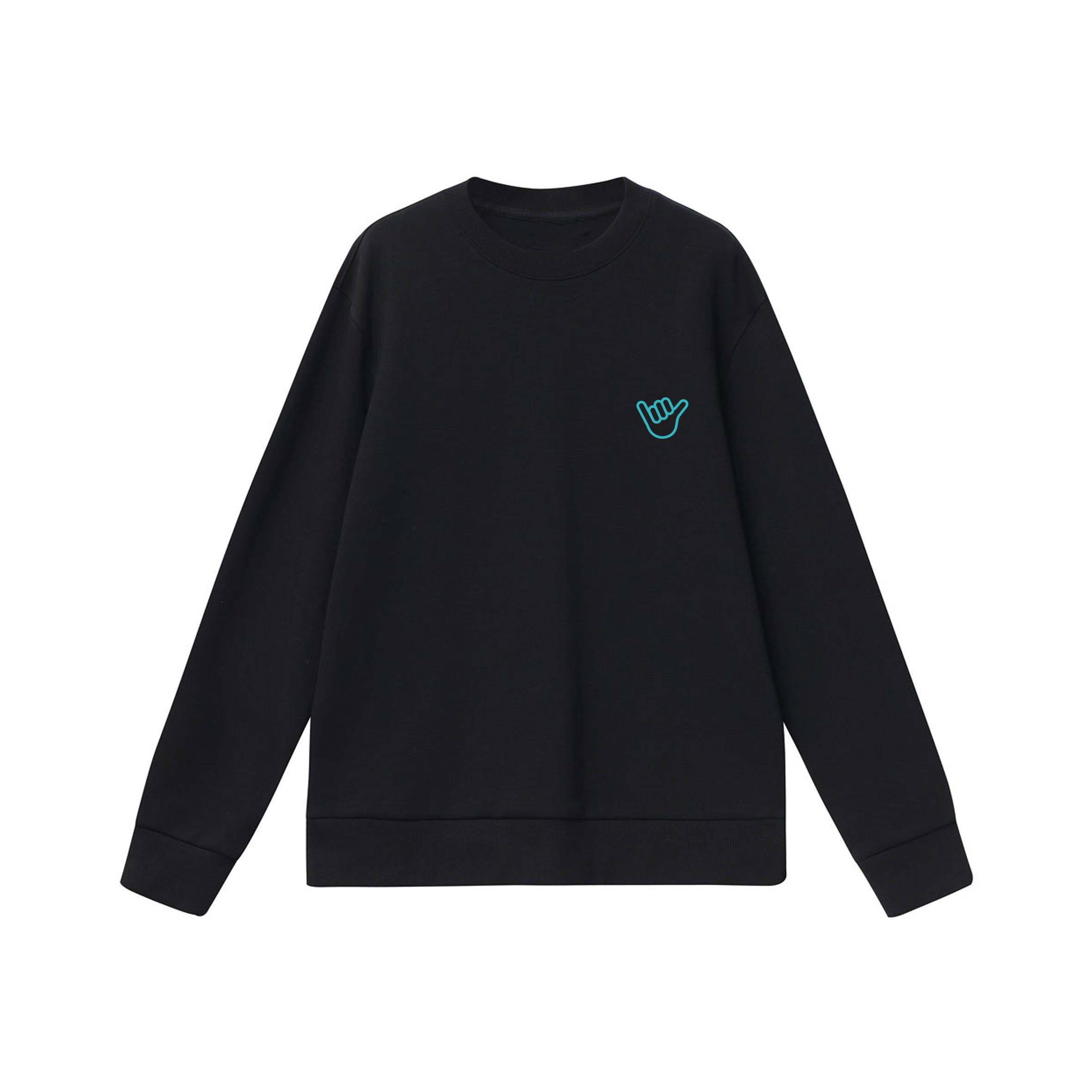 COACH black crewneck best sweater